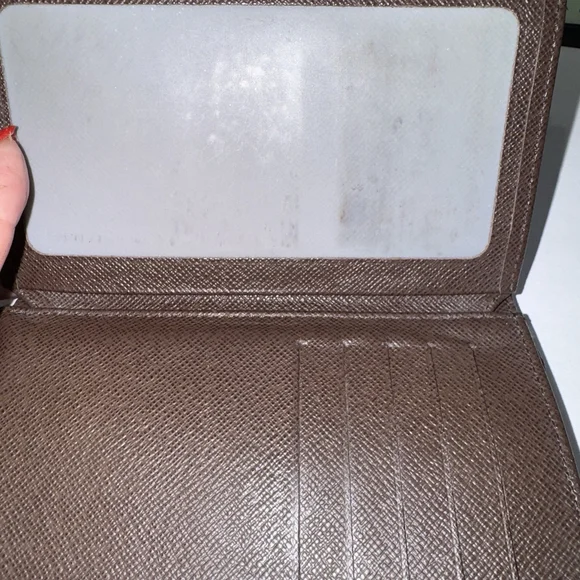 Louis Vuitton Alexandra Damier Ebene Portefeuille Trifold Wallet with dust bag - Picture 11 of 16